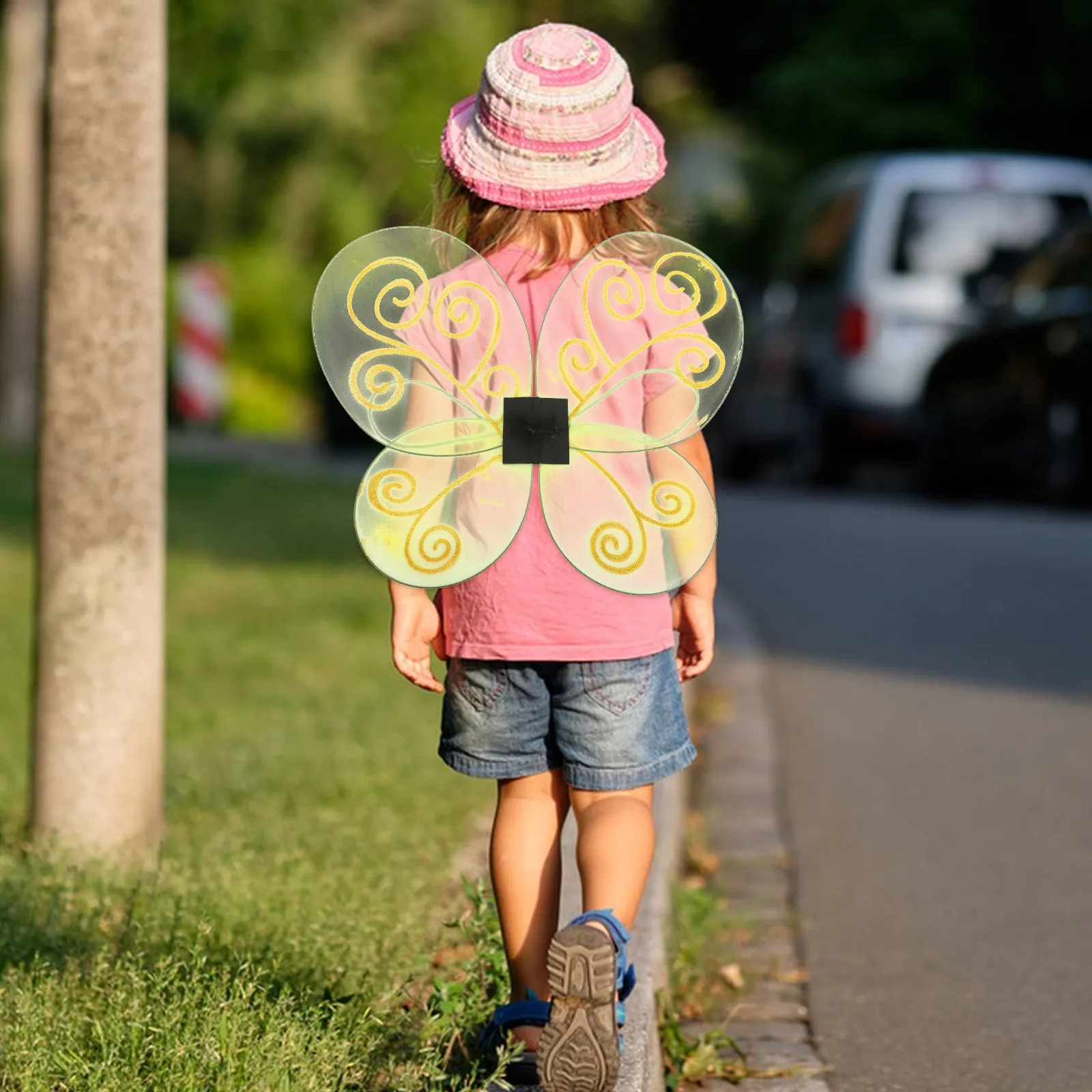

Легкие крылья пчелы для повседневного ношения, фотосессий, выступлений на сцене, косплея, аксессуар для костюма, элегантный дизайн