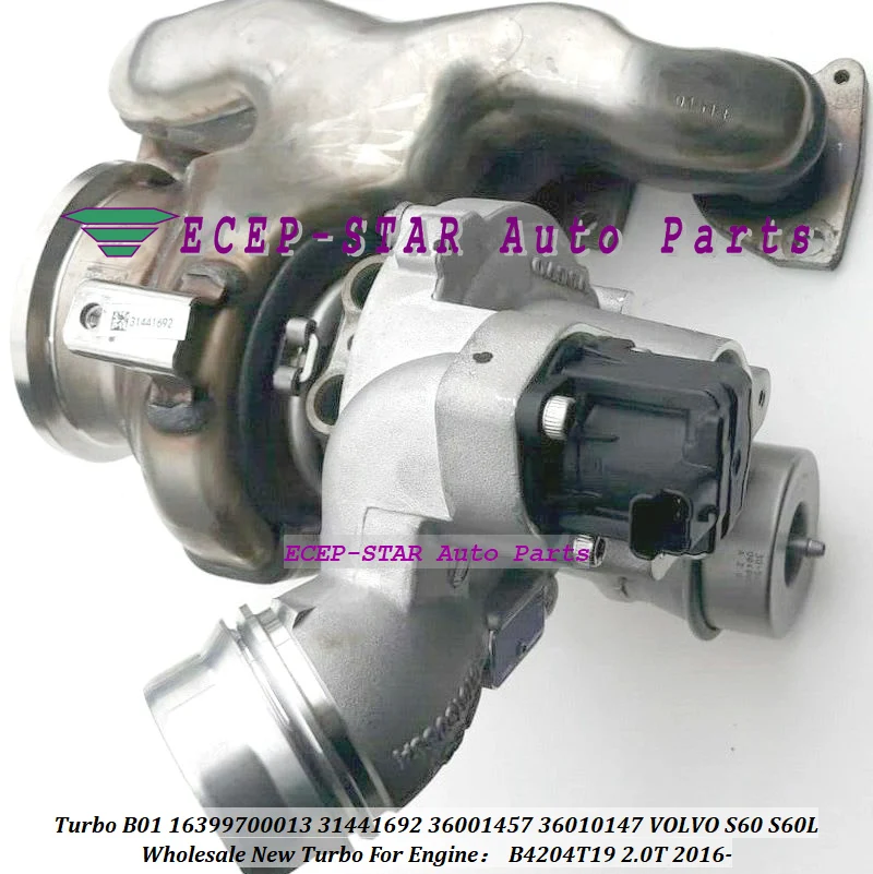 NEW Original Turbo B01 16399700013 31441692 36001457 36010147 Turbocharger For VOLVO S60 S60L B4204T19 2.0T 2016-