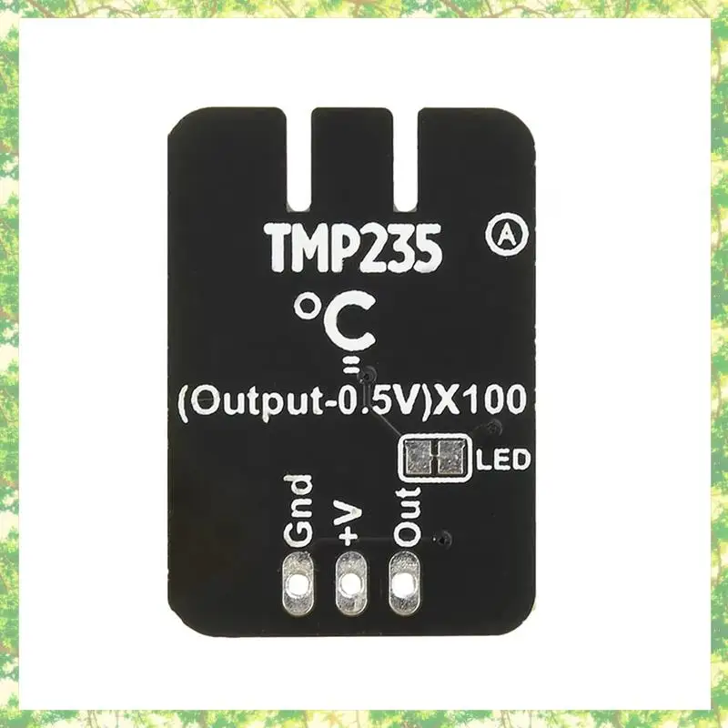 Módulo de sensor de temperatura analógico Smart-TMP235 com configurações externas AREF -50 ℃   Para 125 ℃   Gama de componente eletrônico