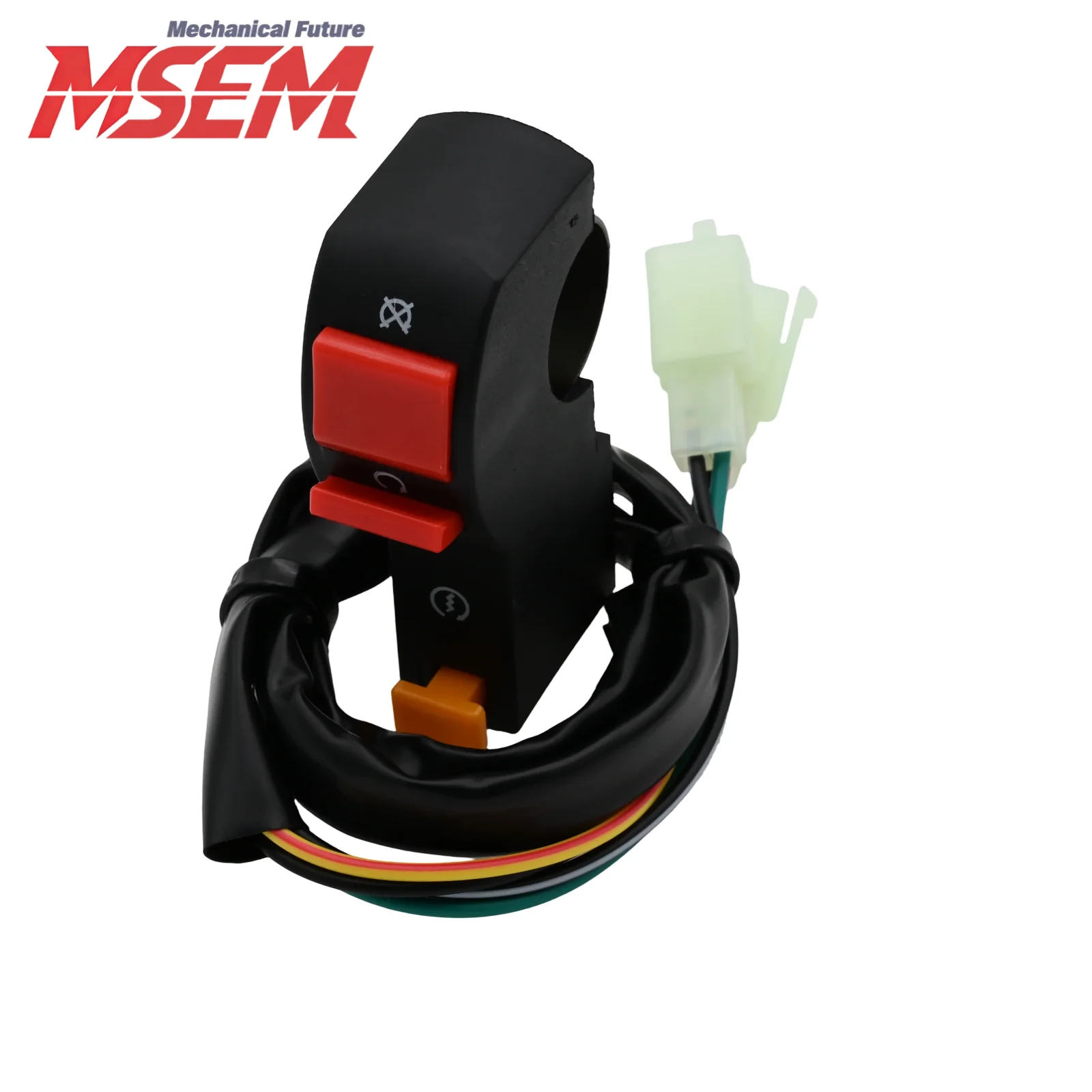For ATV KTM Honda Yamaha Kawasaki Suzuki BETA GasGas 125-500 Universal  Motorcycle Electric  ON/OFF Button Light Switch