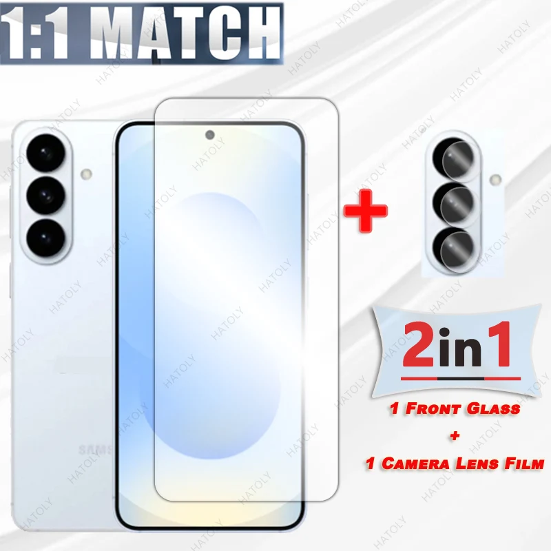 

For Samsung Galaxy S26 Glass Screen Protector For Galaxy S26 HD Clear Protective Film Camera Lens Protector For Samsung S26