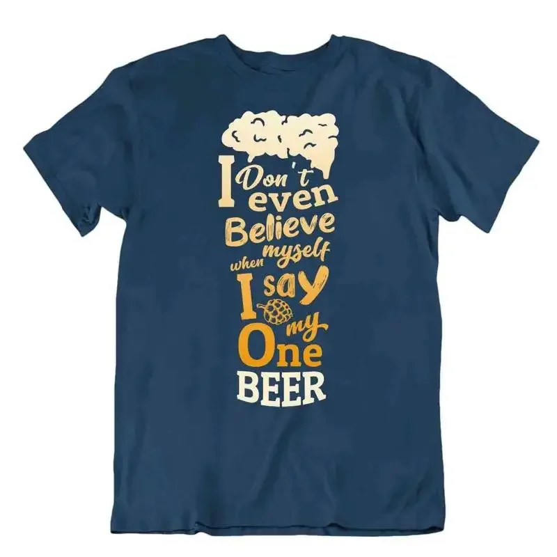 I Believe in Beer TSHIRT Funny Comic TEE Novelty Gift SHIRT cheers Wheat Comic T