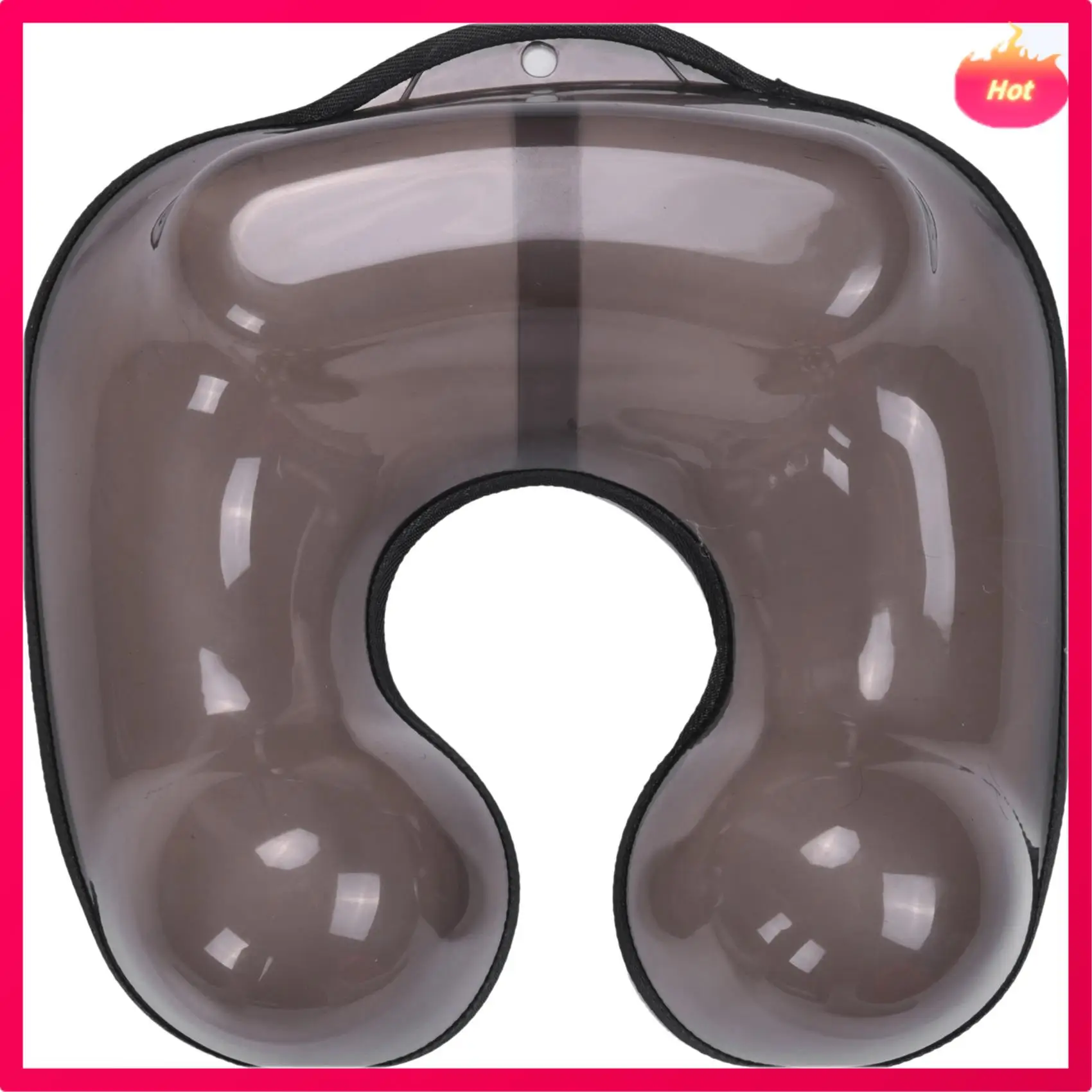 Bandeja para el cuello de peluquería de AD-2X, contenedor para permanente, bandeja para el pelo en forma de cuello y hombros, Protector de ropa