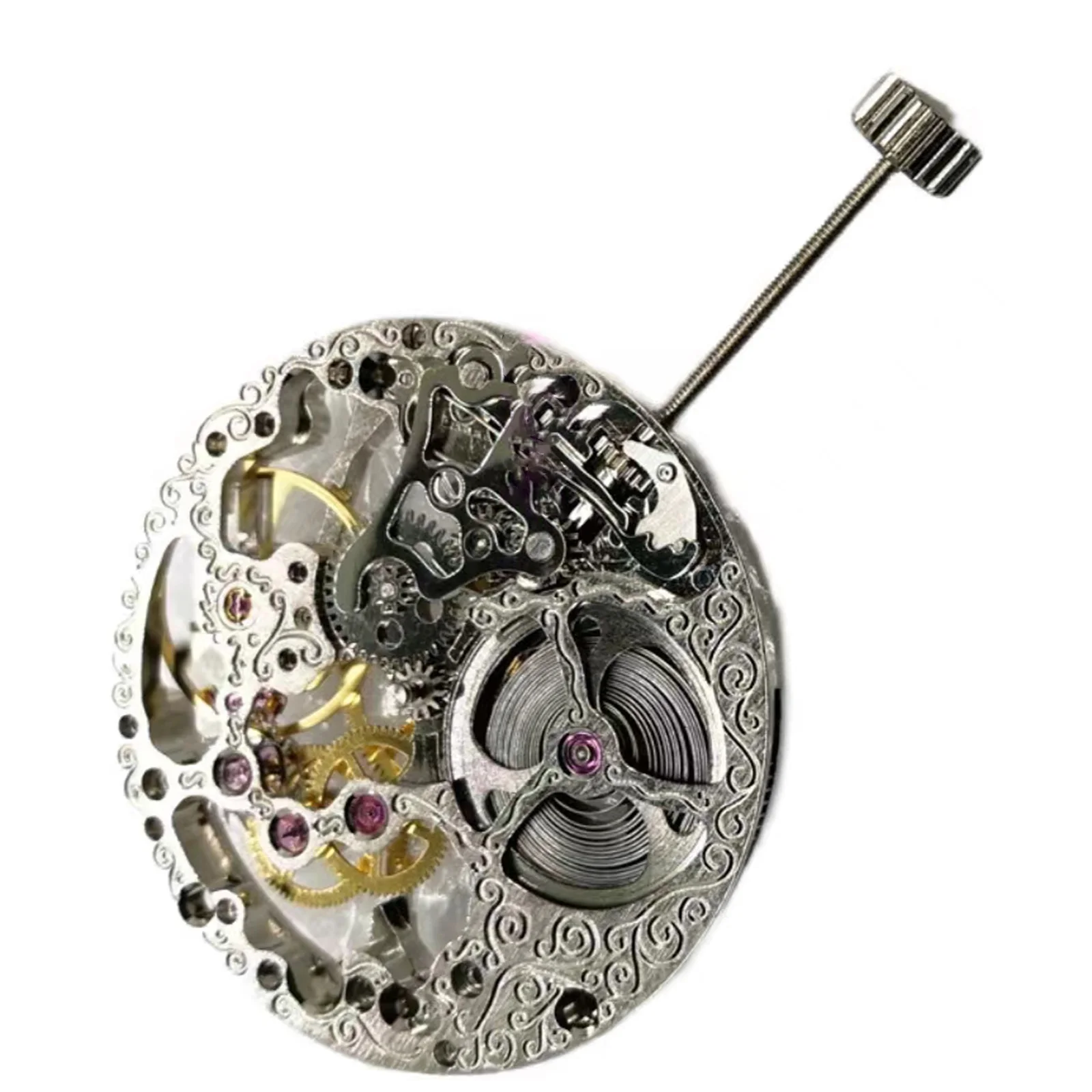 1pc 36.6mm ETA 6498 Hand Wind Movement 21600 BPH, 17 Jewels Small Second at 6 for Watch Repair Watch Movement Parts