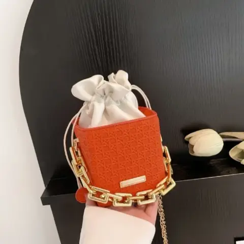 10 best sales नारंगी हैंडबैग - №10