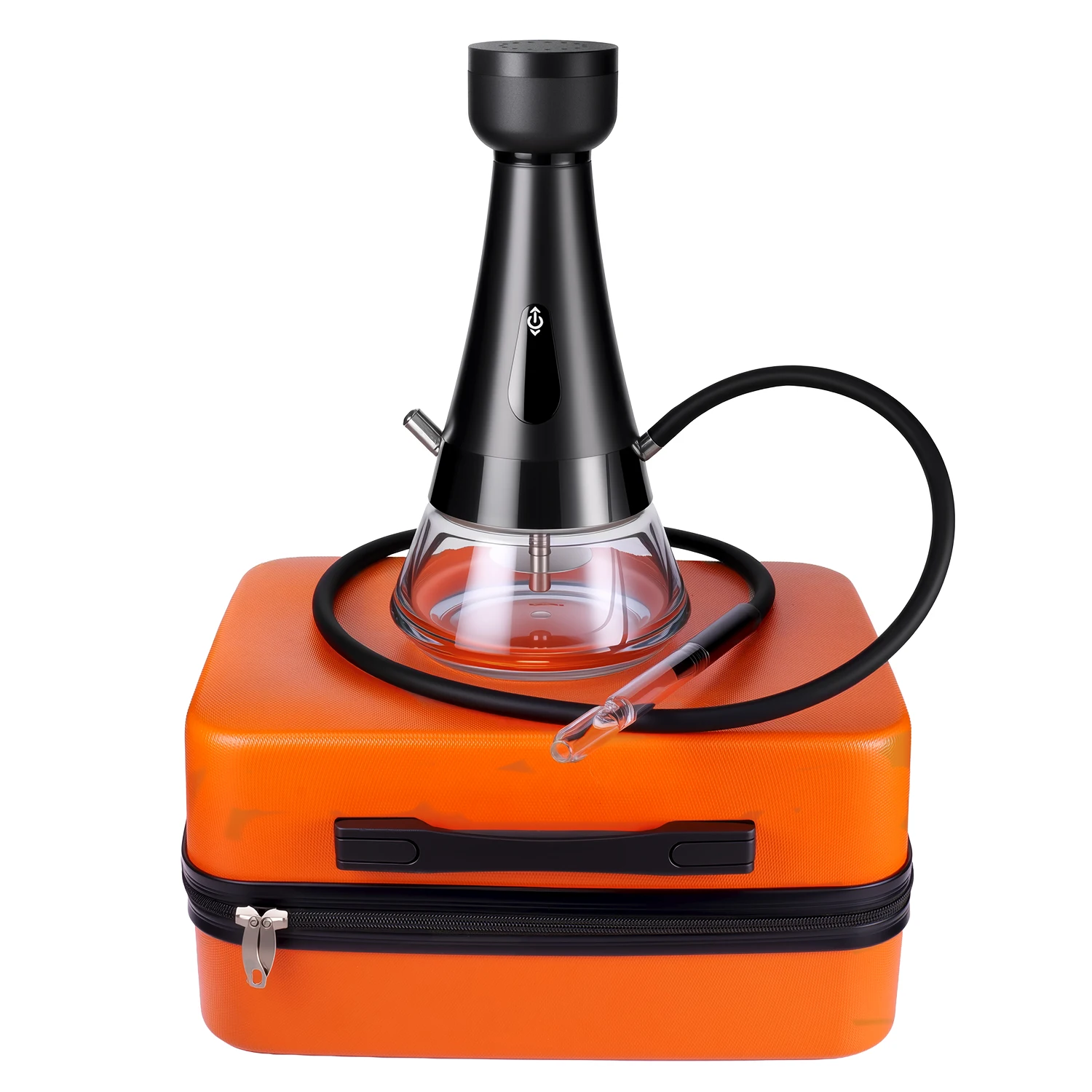 

New Design Rechargeable Electric Shisha Hookah Portable High Quality Shisha Electric Hookah Shisha Mirrored Glass Convenient