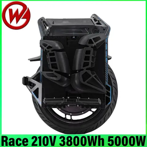 2025 BEGODE Race 210V 3800Wh 50S batería inteligente BMS 6000W Motor 20 pulgadas neumático IP67 impermeable 80mm suspensión monociclo eléctrico