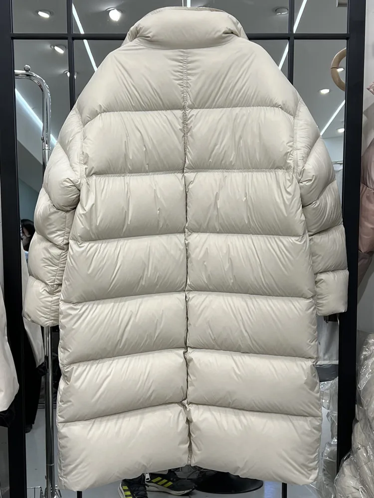 LANMREM เกาหลีรุ่น Goose Down JACKET หลวมกว้างสไตล์หญิงหนาผ้าฝ้ายเบาะสําหรับผู้หญิง 2024 ฤดูหนาว WARM 2DB1730