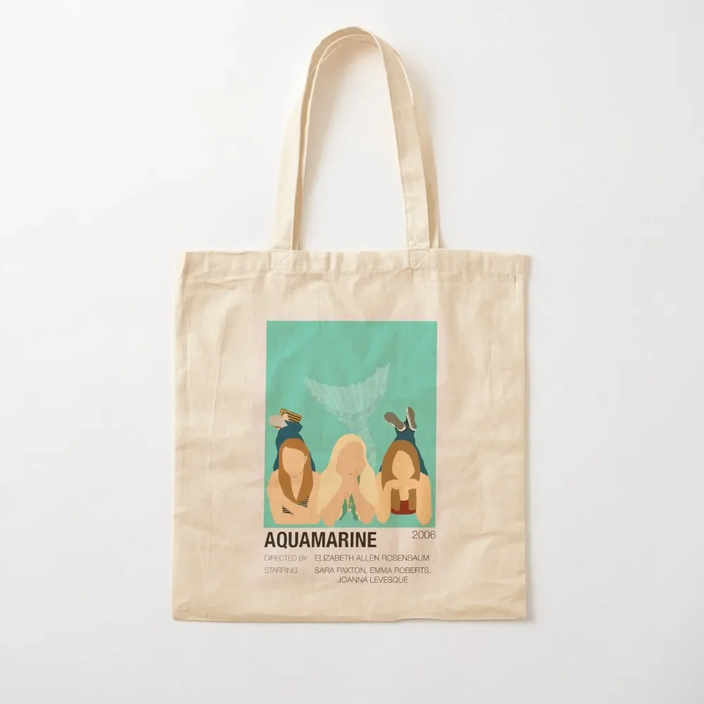 

Aquamarine trio Tote Bag canvas tote bag great bag