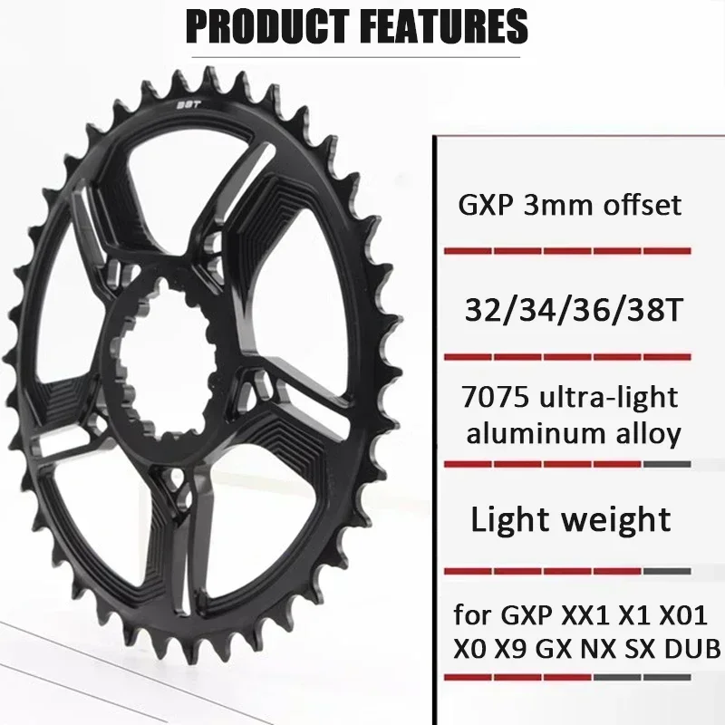 RIRO carbon mtb crankset Ultralight 170mm carbon crankset 29mm MS Direct Mount mountain bike Crankset for 11/12 Speed