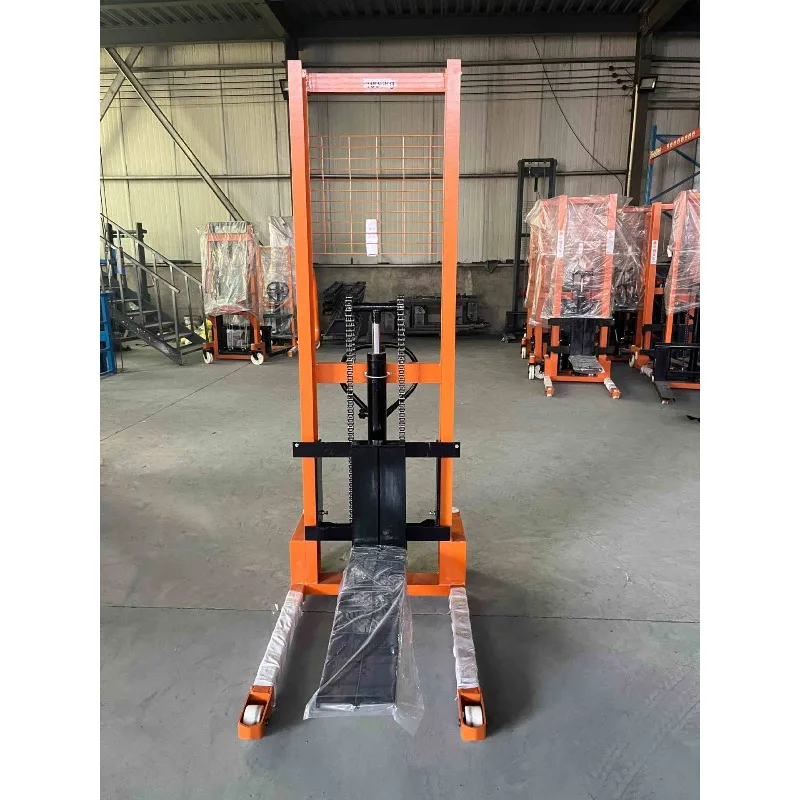 رافعة شوكية مكدس كهربائي 1T 2T شاحنة رفع هيدروليكية يدوية لوجستيات المستودعات والنقل الصناعي