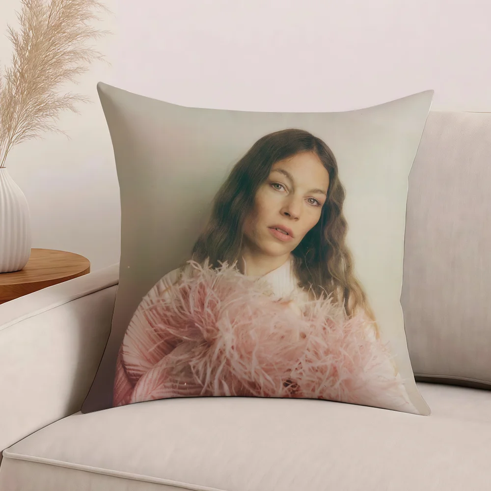 غطاء وسادة حراري للمغنية آنا روسينيلي وسائد مكتبية مناسبة لغطاء الوسادة المزخرف لغرفة نوم السيارة #5