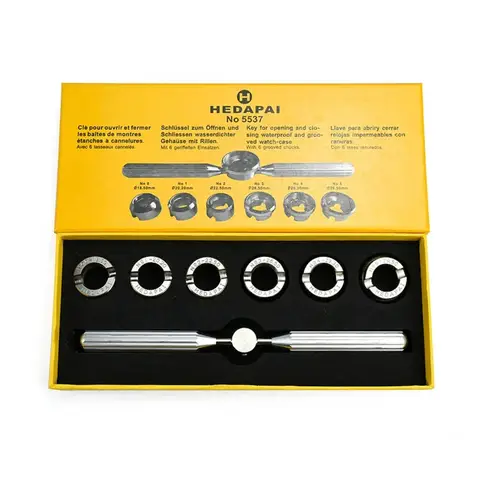 For Rolex Watch Back Cover Opener for Tudor for SEIKO Easy Open Watch Back Case Watch Repair Tools for Grooved Screw Bottom