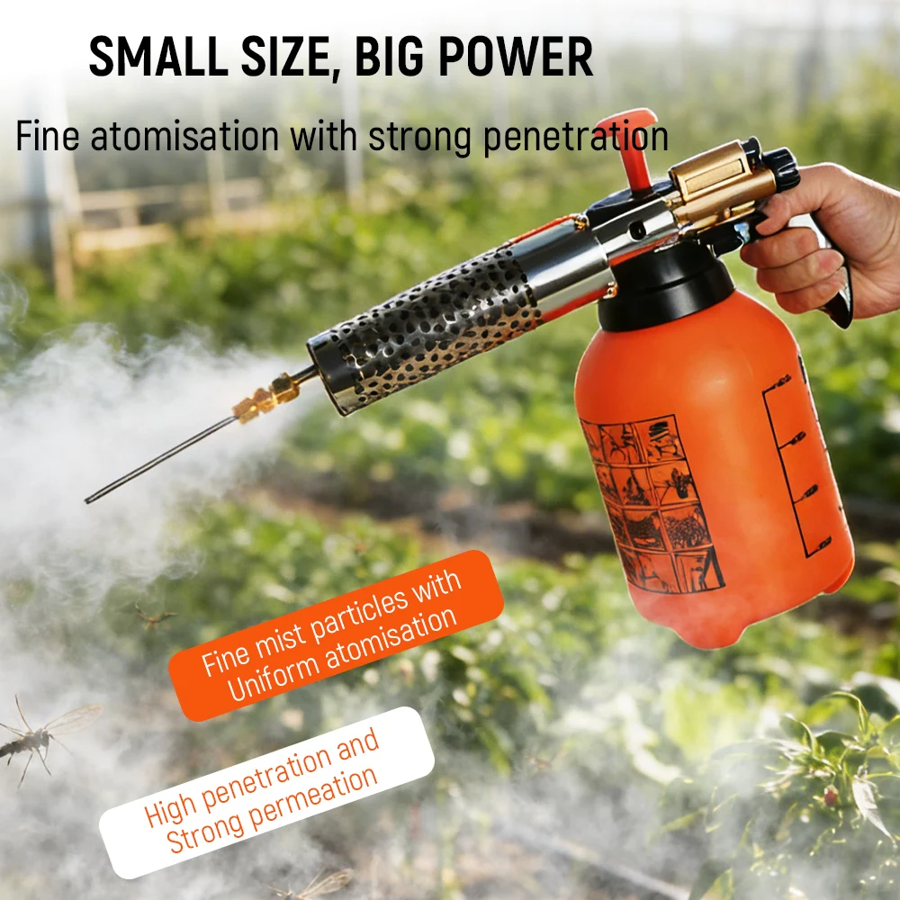 Micro Thermal Fogger Portable Insect Control Fogger 2L Bottle Atomizador for Mosquito Killing Disinfection And Sterilization