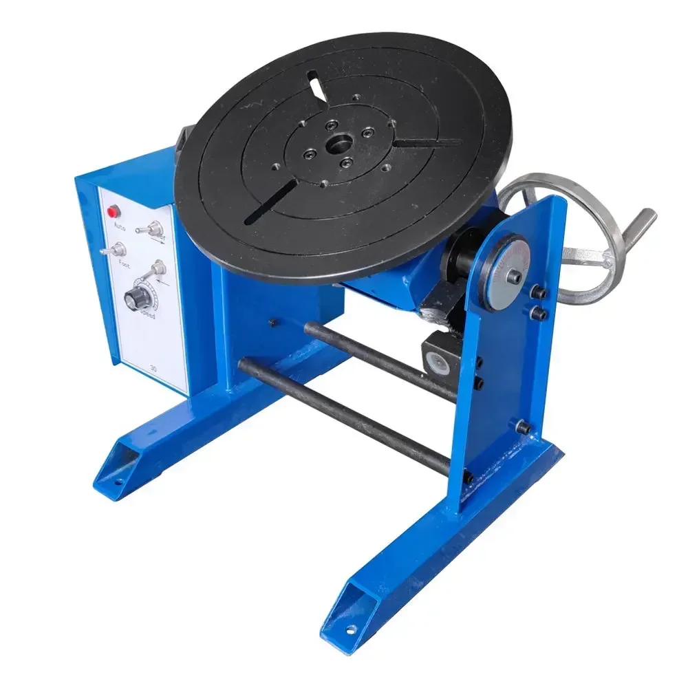 30KG  Welding Positioner with Jaw Lathe Chuck Welding Auxiliary Equipment for Industrial Lab Workshop
