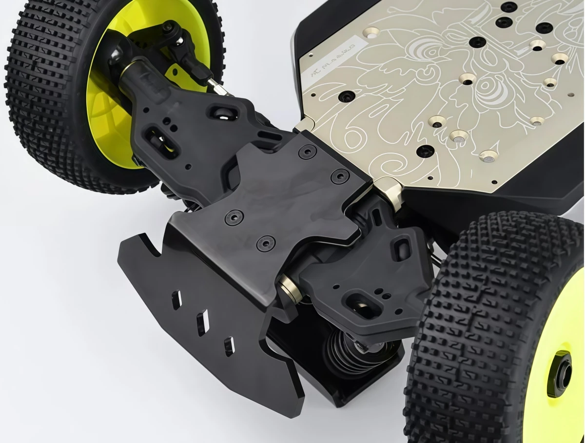 Nylon Shock Tower Guard Protector Plate For Rlaarlo DSK Dragon Scale Knight 1/8 RC Buggy Shock‑Tower Upgrade Parts