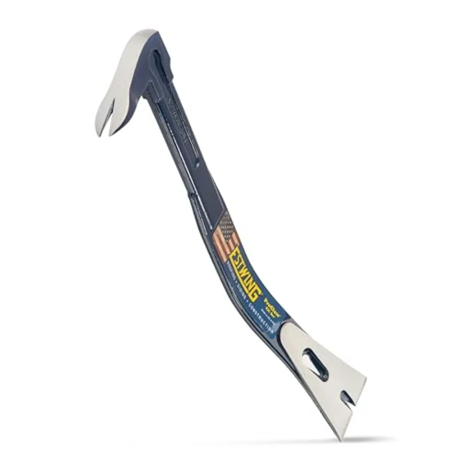 

Pro-Claw Pry Bar - 16" USA Made 3-in-1 Roof/Siding/Construction Tool with Nail Puller and Pry Blade - RSC