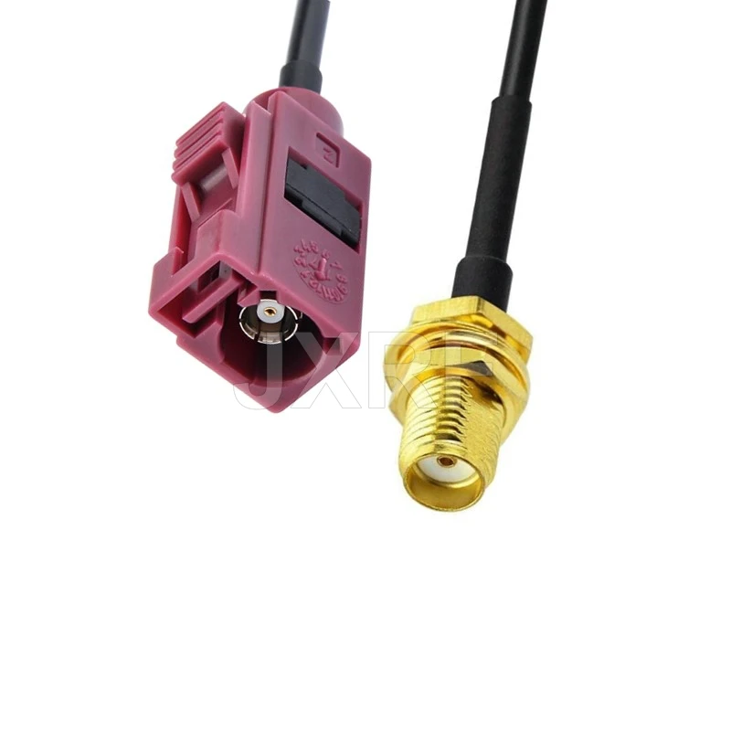 Car GPS Antenna Adapter Cable SMA Male to Fakra A B C D E Z Coaxial Pigtail Cable for Vehicle Car Stereo GPS Navigation Receiver