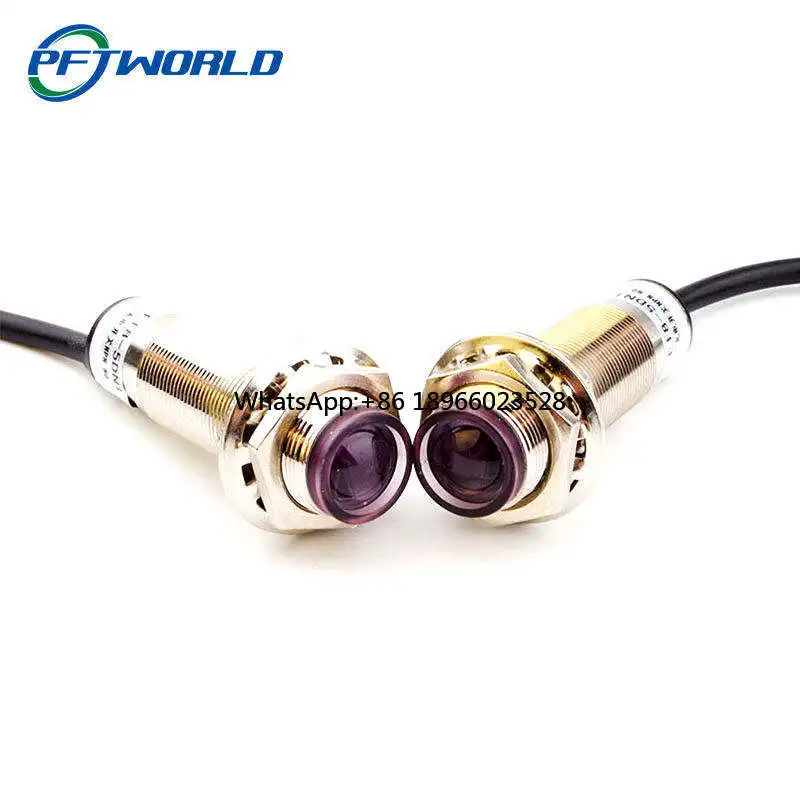 E3F-20C/20L M12 Three-wire NPN Normally Open 20 Meters Laser Beam Photoelectric Induction Switch Infrared Sensor