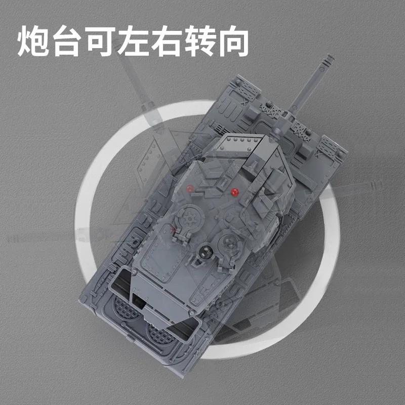 New In-Stock Mini Tank Remote Control Battle Tracked Tank Military Tank Model Simulation Tiger Tank For Boys Gifts