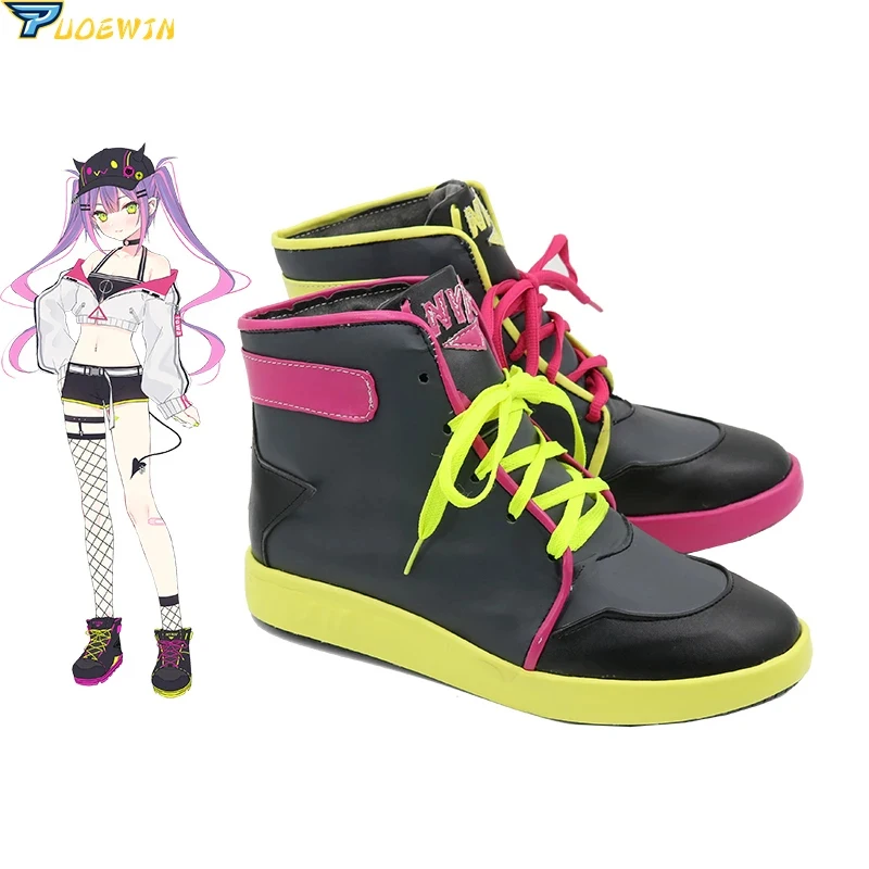 

☆YunCos Vtuber Hololive Tokoyami Towa Cosplay Shoes Boots☆