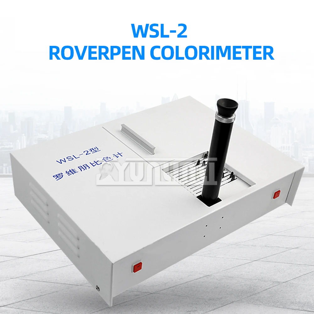 Color Difference Meter Wsl-2 Oil Comparison Colorimeter for Testing the Chromaticity of Liquids, Colloids, Solids, And Powders