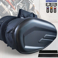 Universal Motorcycle Waterproof Racing Moto Helmet Travel Bags Suitcase Saddlebags For BMW KAWASAKI YAMAHA Honda Bag + Raincoat