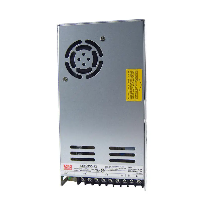 

350W 12V 29A Single Output Meanwell Switching Power Supply LRS-350-12 for PLC Module