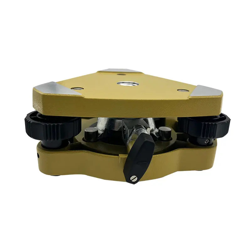 Yellow Tribrach With Optical Plummet & GPS Tribrach Adapter Carrier With 5/8\