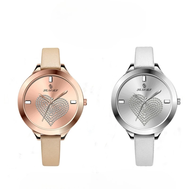 2025 New Heart Creative Fashion Ladies Watch Casual Trend Student Waterproof Quartz Watch Luxury Birthday Gift