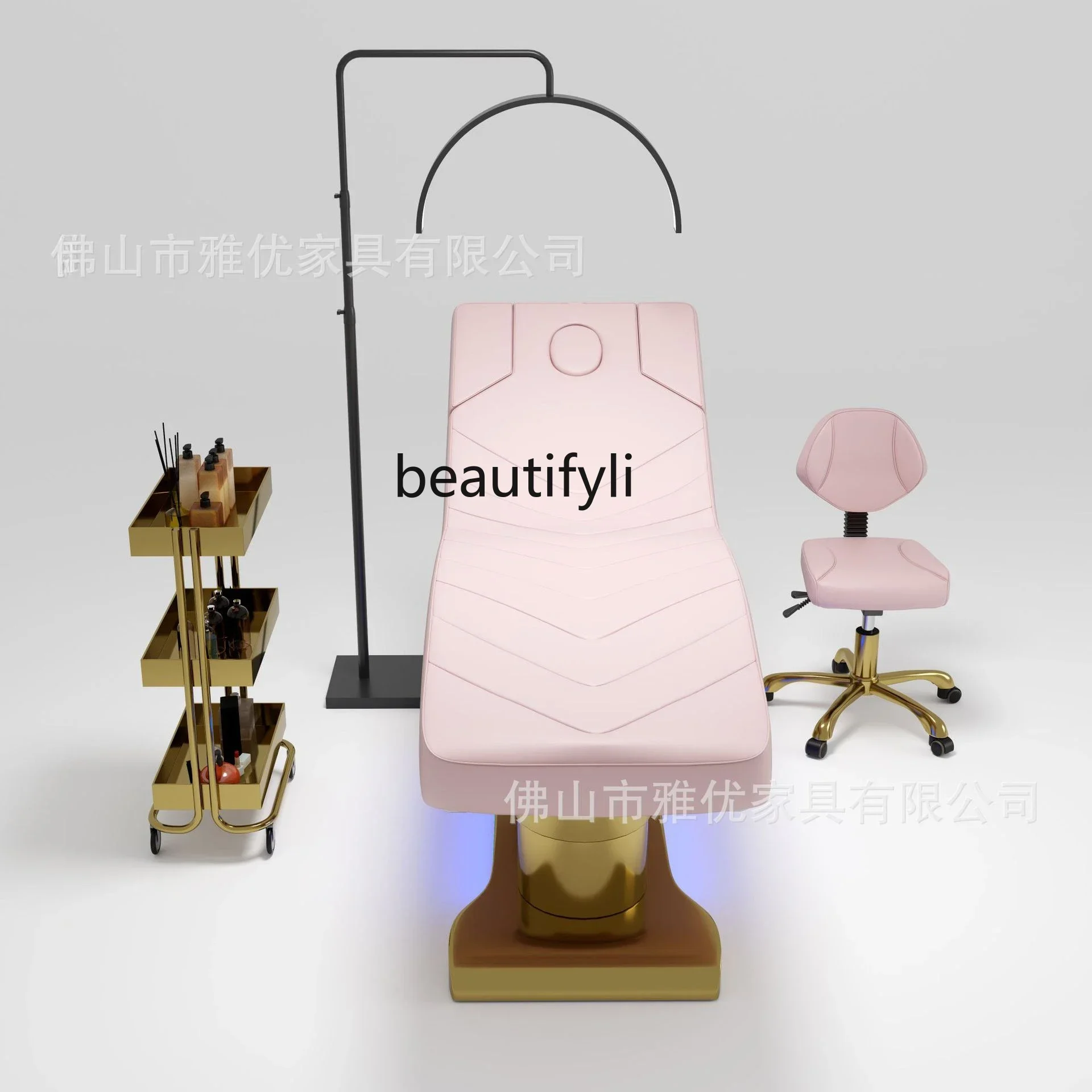 

smt14 Electric Beauty Bed Spa Massage for Beauty Salon Massage Bed Constant Temperature Heating Physiotherapy Bed