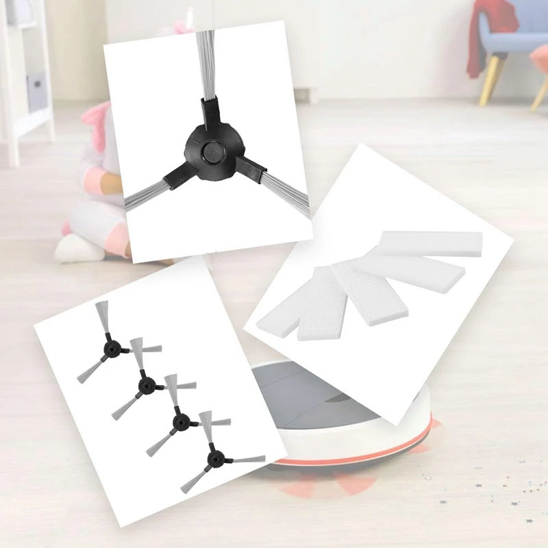 ロボット掃除機用サイドブラシ,vr 302,vr 102,vr 201,vr 303,アクセサリ