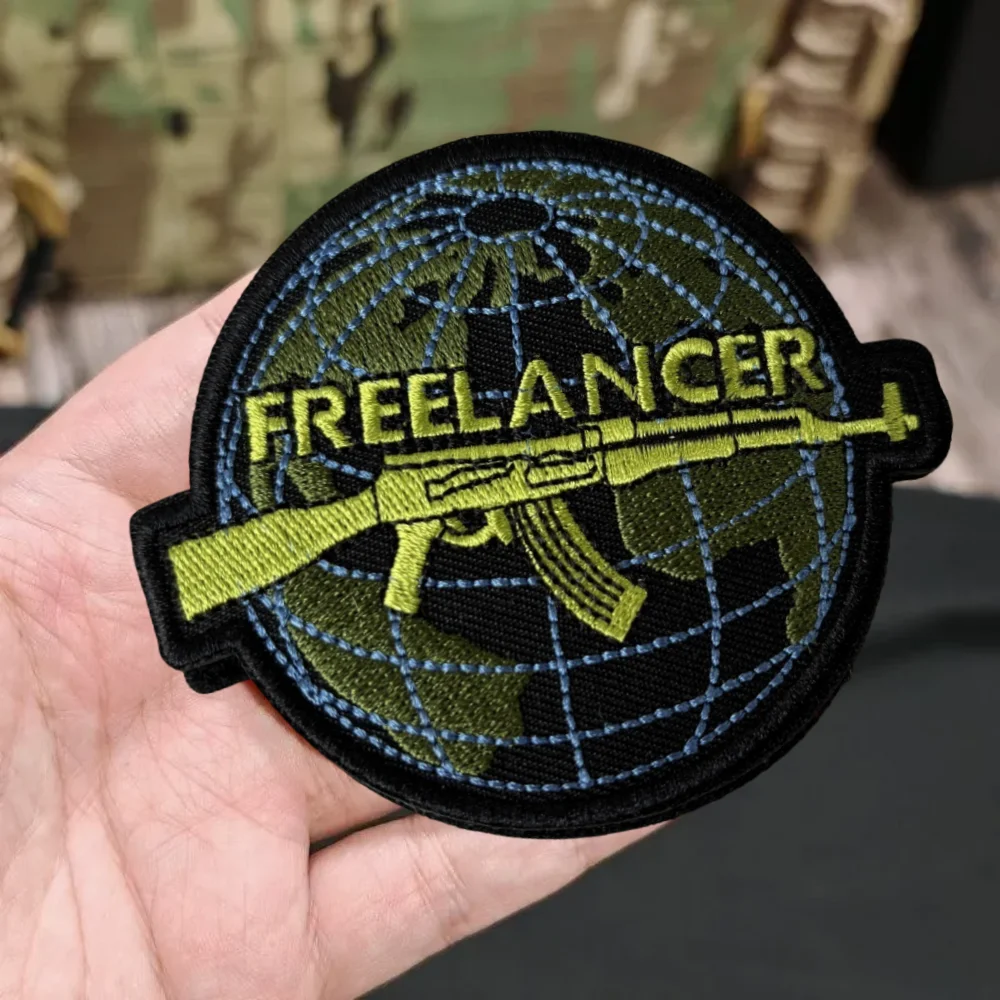 

Freelancer Morale Tactical Patch Military Army Armband Embroidered Hook&Loop Patches Clothing Backpack Stickers