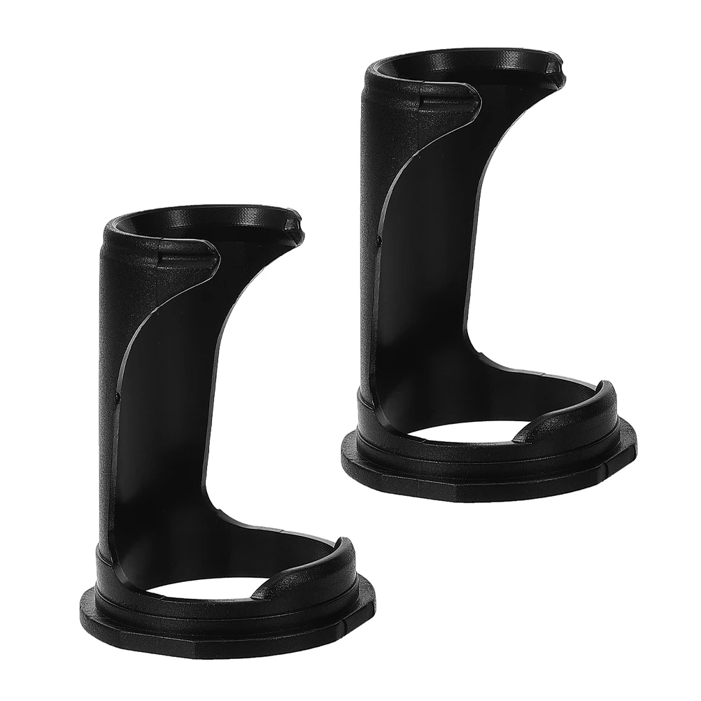 

2pcs Beard Brush Tool Holder Black Plastic Portable Shaving ganizer Grooming Accessories Razor Brush St Tool Rack Drying St