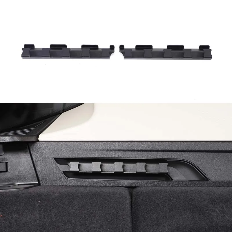 For BMW X3 G01 2018-2023 Car Trunk Sunshade Slot Hooks Clothes Hanger Hook Trim Car Rear Trunk Luggage Security Hook Accessories