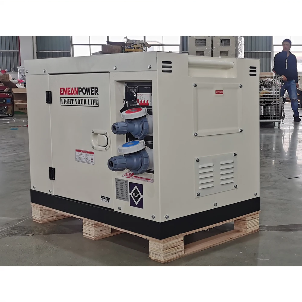 Emean 10kw Silent Generator 10kva  Generatrice Dies el  