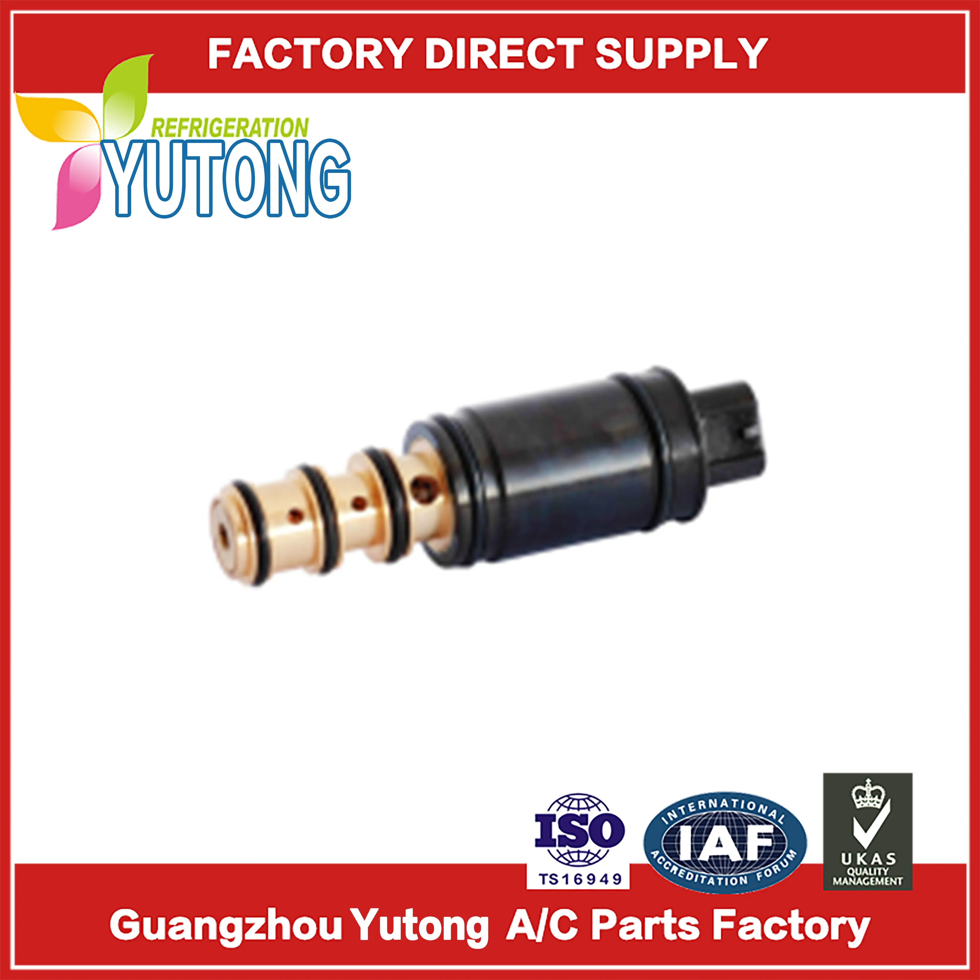 

PC008-5 L=97mm 5 o-ring DENSO 5SE09C/ 5SEU12C 6SEU16C/7SEU16 AC compressor control valve For Toyota Camry