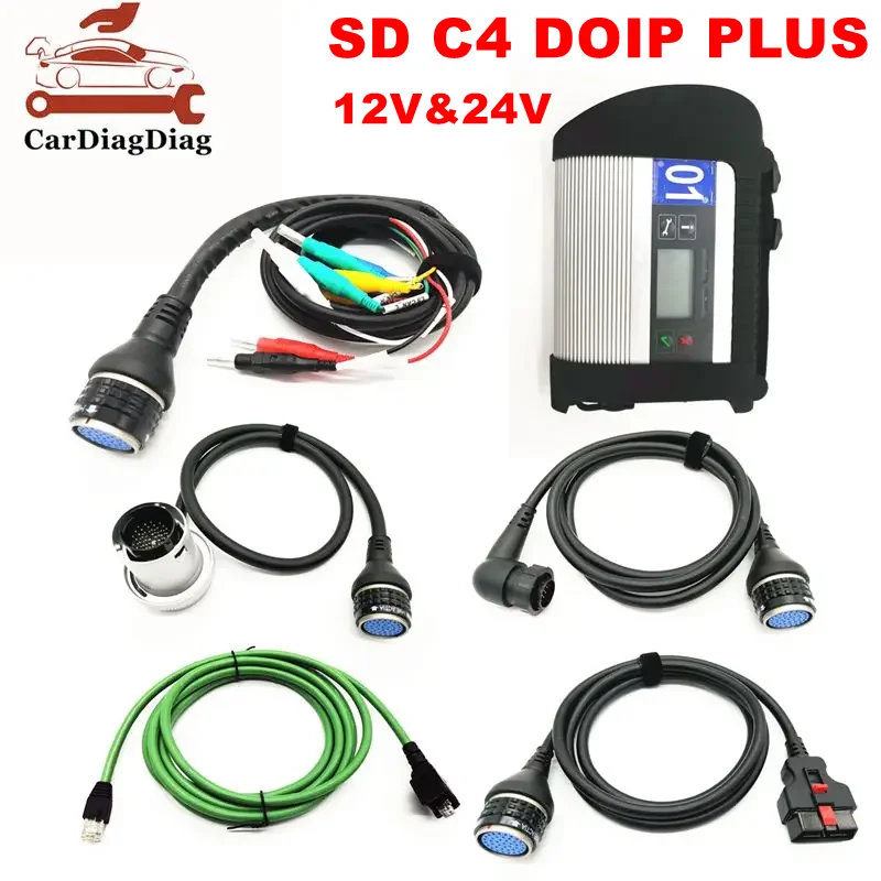 

Full Chip SD Connect Compact C4 Mb Star Multiplexer Diagnostic Tool Upgrade Firmware No Dry Battery MB STAR C4 Better Built PCB