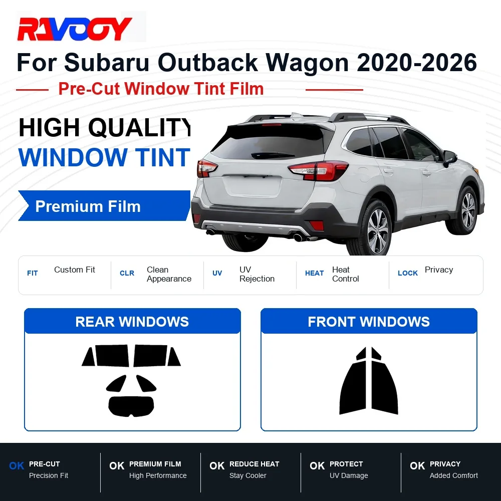 Película De Privacidad Para Ventanas Delanteras Y Traseras De Subaru Outback Wagon 2020-2026, Precortada, Con Protección Uv Y Rechazo De Calor — -50%, 26.19€ Coupon, from 26.19€ – 50% descuento – €26.19