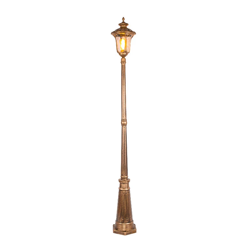 (≈2.2M)European Street Lamp, Garden Lawn Lamp, Waterproof Outdoor Lamp, Landscape, Public Garden Villa Community High Pole Lamp