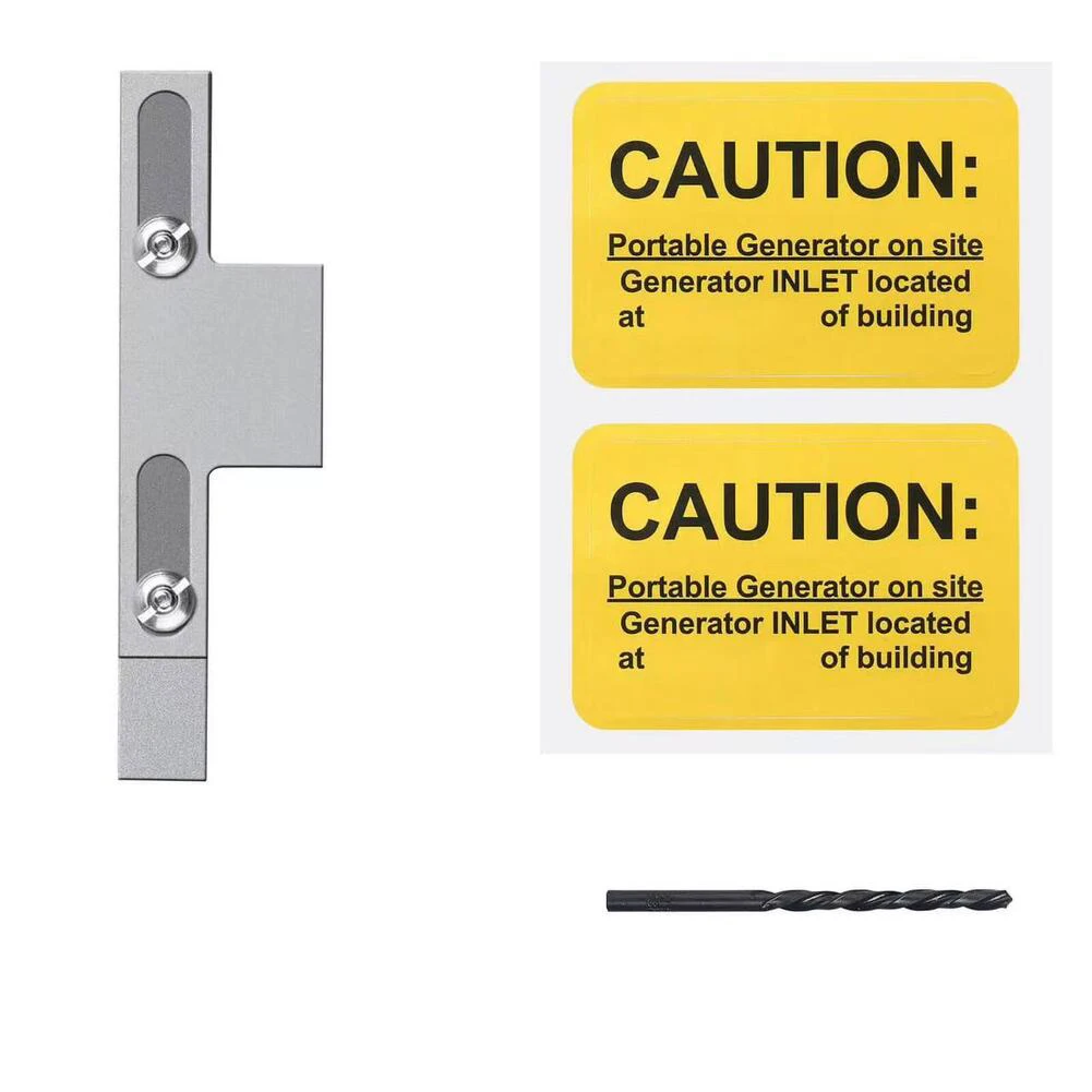 Anodized Aluminum Construction Generator Interlock Kit Easy Install Generator Safety Kit Components For Installation