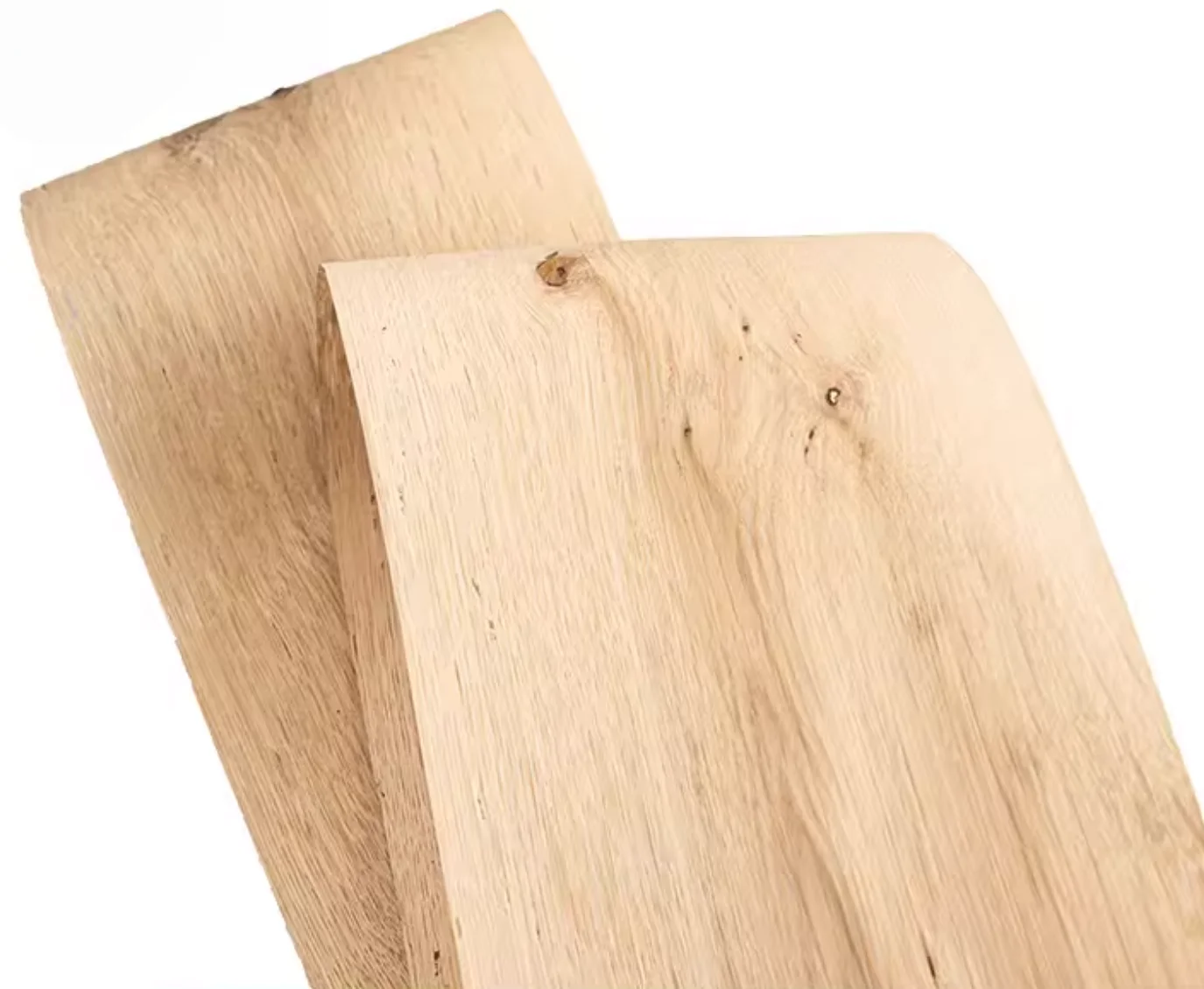 Thickness:0.5mm Natural Oak knotty Wood Veneer Sheets Interior Design Material Marquetry Veneer image 5