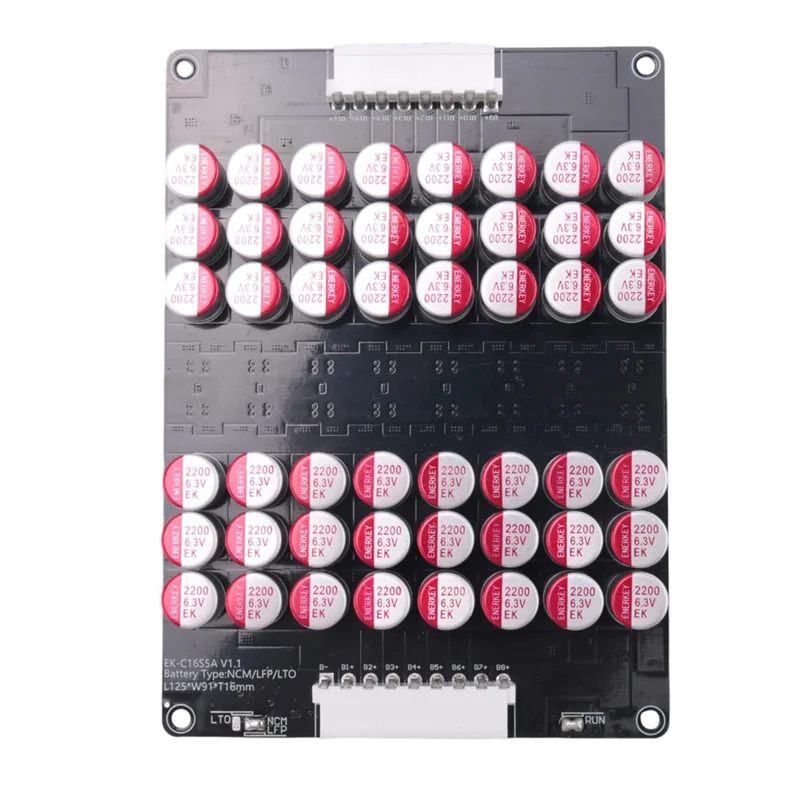 B44C 2X 16S 5A Balance Li- Lifepo4 Lto Active Lithium Battery Equalizer Balancer Plate Capacitor 48V 60V 16S