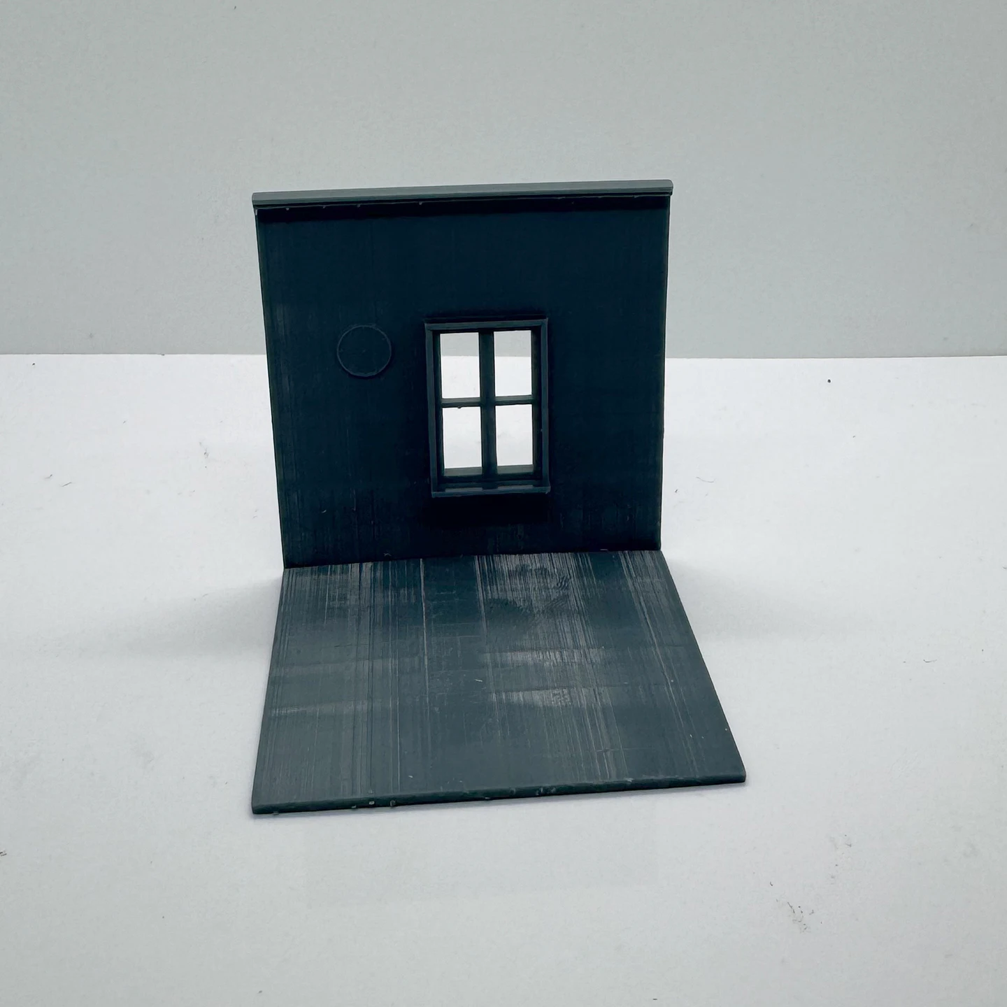 LYTS0013 Decorações criativas de mesa incluem cena em miniatura simulada modelo de parede de sala de estar ornamento caixa de exibição de casa de bonecas