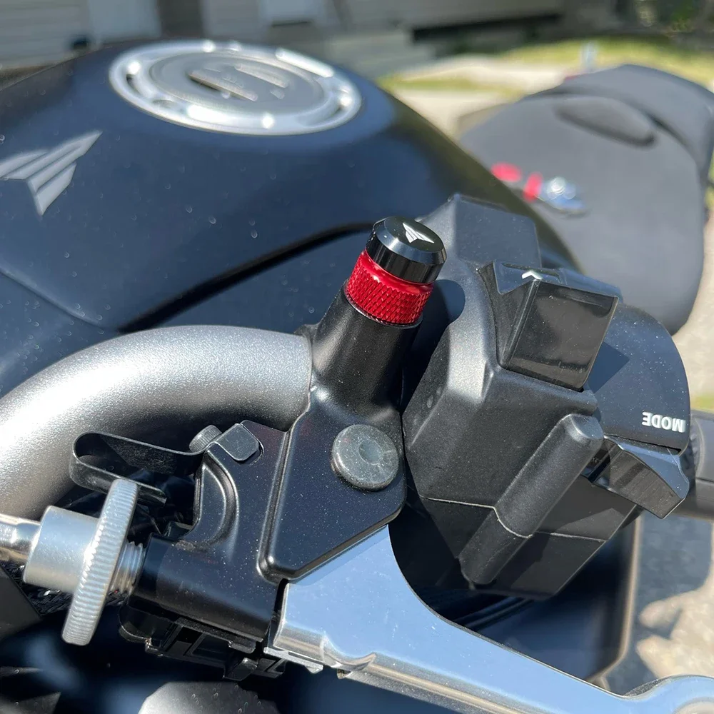 2025 لياماها MT 07 09 10 SP MT07 MT09 MT10 MT15 MT25 FZ09 FZ07 دراجة نارية الملحقات M10 مرآة ثقب التوصيل قبعات المسمار غطاء