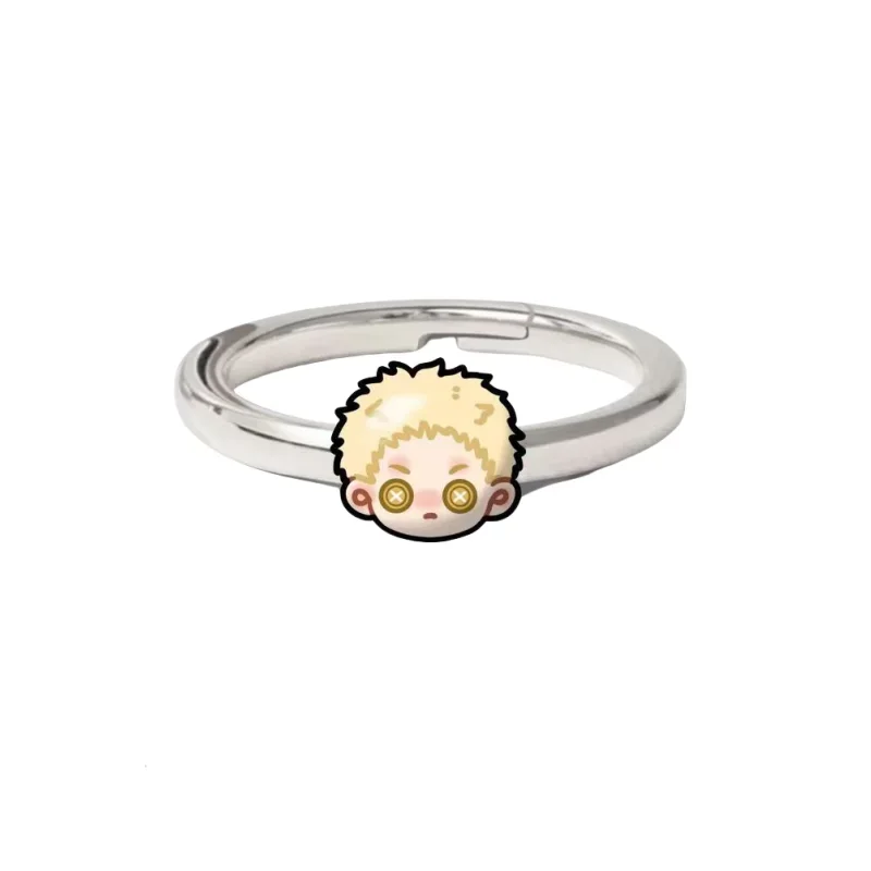 Haikyuu!! Adjustable Couple Ring Jewelry Cartoon Animation Original Peripheral Kageyama KozumeKENMAS Hinata Shoyo Birthday Gift