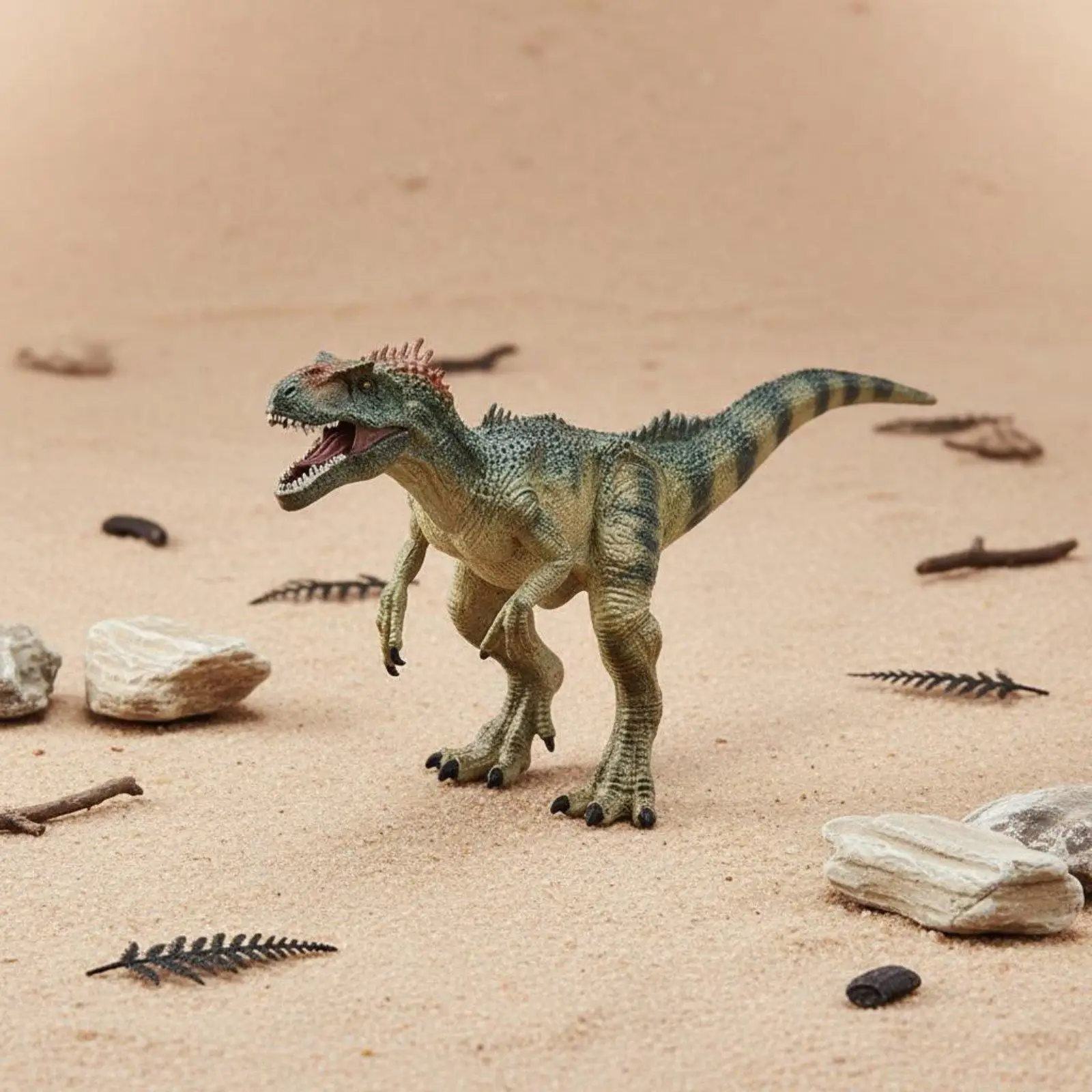 Dinosaur Simulation Figur Authentic Jurassic Animal Toy Movable Jaw PVC Dinosaur Figure for Science Learning