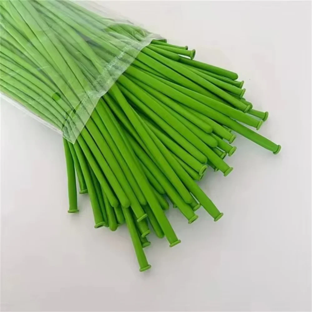 بالون لاتكس طويل الشريط 20 قطعة أحمر أخضر أصفر أزرق وردي مختلط DIY حفلة عيد ميلاد الزفاف بالونات استحمام الطفل الديكور #5