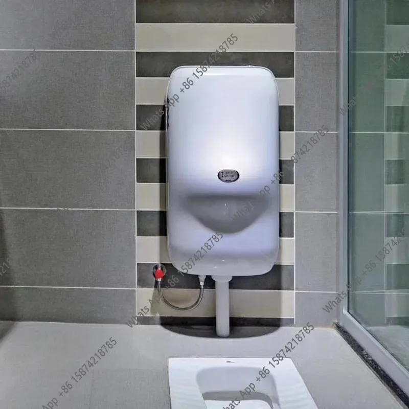 

PC Household urinal wall-mounted male urinal pool sensor flush valve diaper project