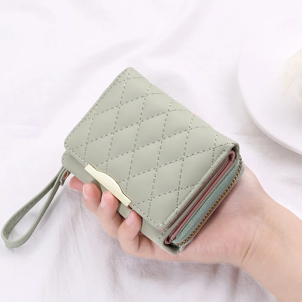 Fashion Items Short Wallets for Women Coin Purse Card Holder Wallet Woman Small Ladies Wallet Female Hasp Clutch Money Bag